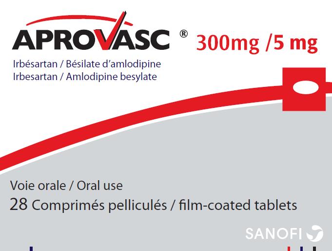 Aprovasc 300mg/5mg*